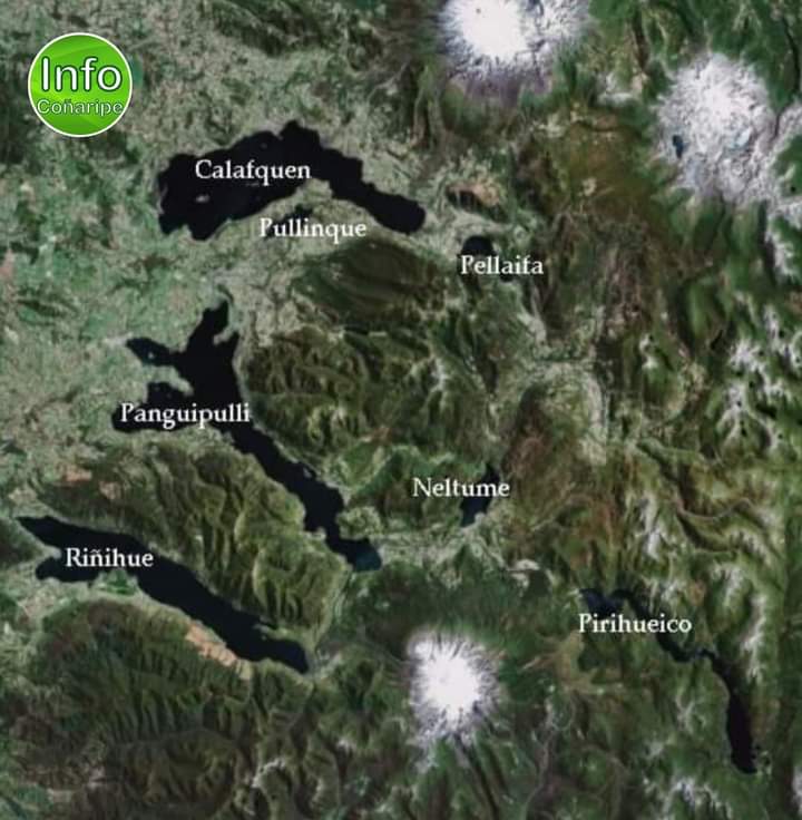 IConaripe's tweet photo. El circuito #Sietelagos de la comuna de #Panguipulli lo componen los lagos #Pellaifa, #Calafquén, #Pullinque, #Panguipulli, #Pirihueico, #Neltume y #Riñihue, agrupados en plena cordillera, entre volcanes, montañas de nieve eterna, ríos, saltos de agua, fauna y flora nativa. https://t.co/70BM5L9FV2