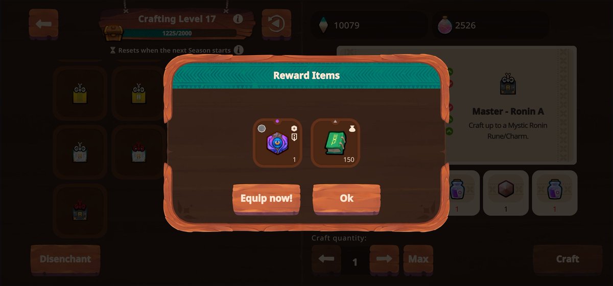 LETS GOOO
Our first Mystic in Season 1 <a href="/AxieInfinity/">Axie Infinity</a> 🔥🔥