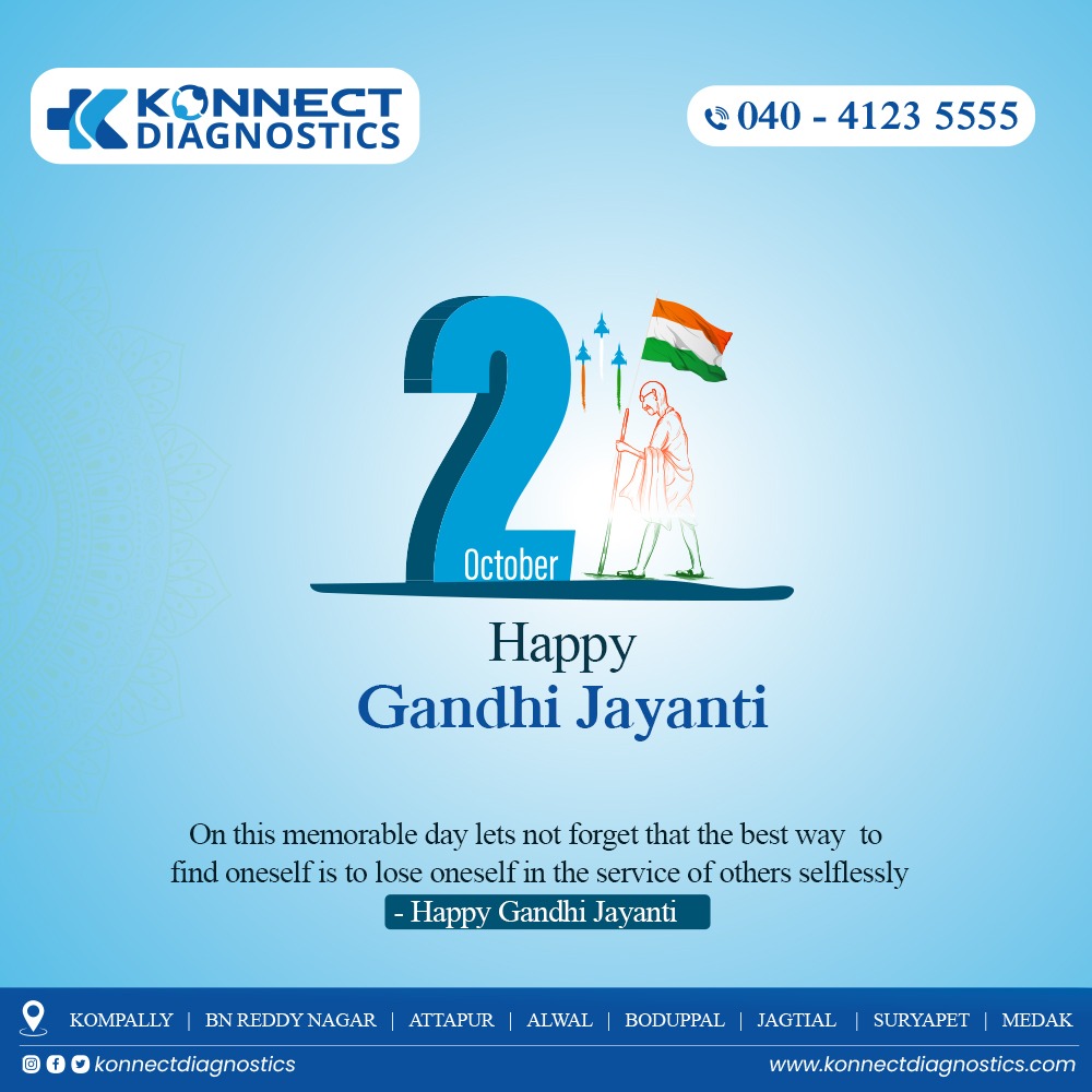 KonnectDiagnos2's tweet photo. A person is  the sum of his actions, of what he has done, of what he can do, lets remember this special man today - Happy Gandhi Jayanti

#happyjayanti #gandijayanti #gandhi #konnectdiagnostics #diagnostics https://t.co/QLznnfant8