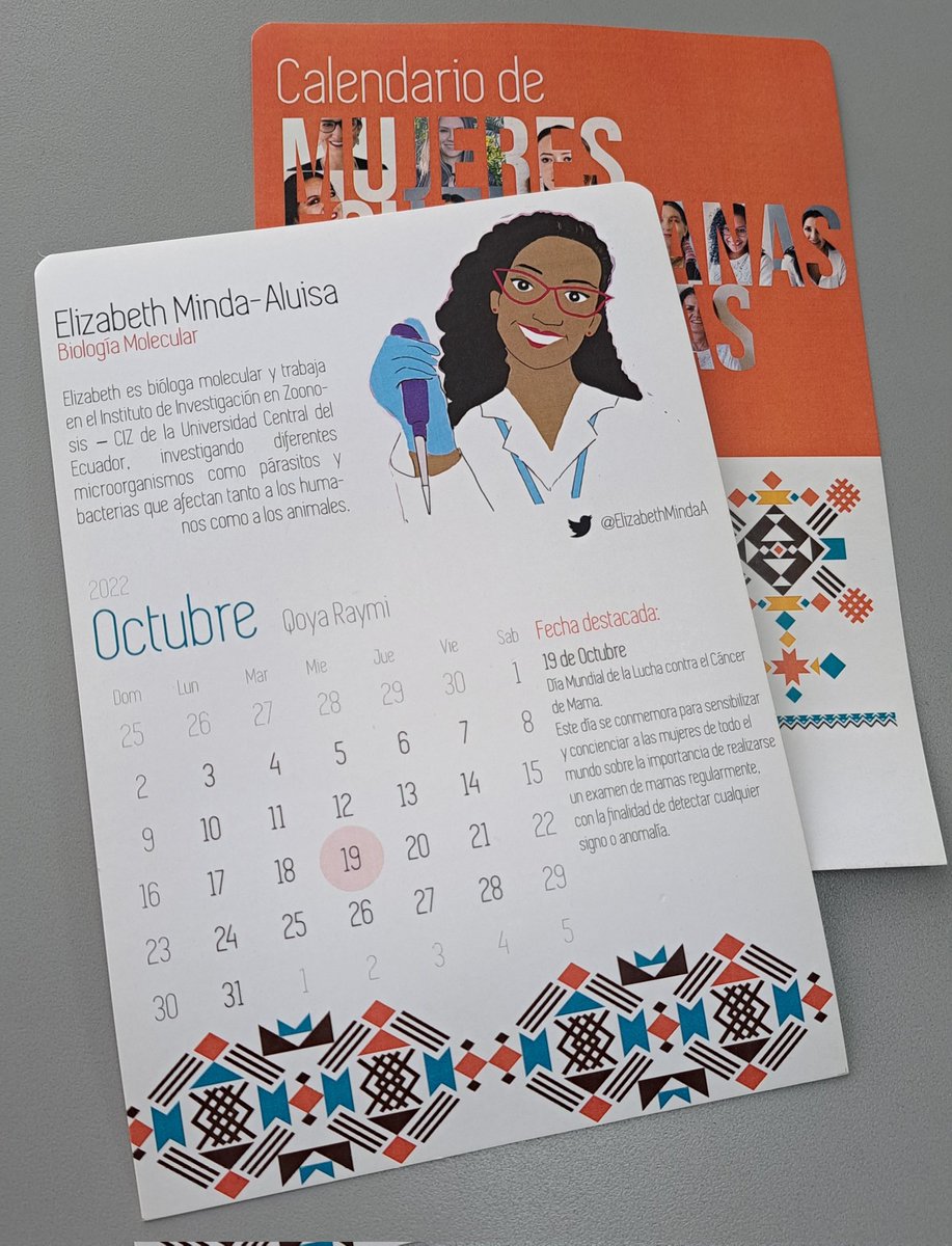 ElizabethMindaA's tweet photo. Inicio octubre con varias cosas. Cursos, charlas, proyectos, laboratorio, radio y más! Que este mes venga con mucha fuerza!
Muchas gracias a @CientificasEC y @microbiosdigtal por permitirme ser parte de este proyecto.
#SoyCientifica
#MujerCientificaNegra
#DivulgaciónCientifica https://t.co/A0Tmbq27R6