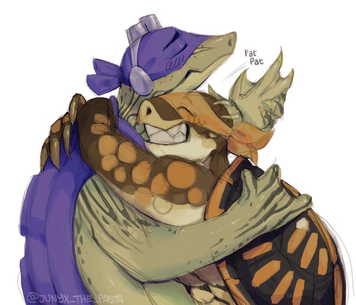 Junyx_the_pasta's tweet photo. The tutles hugging :))
#rottmnt #saverottmnt #UnpauseRiseoftheTMNT #SaveRiseoftheTMNT https://t.co/NsEhWoxTCg