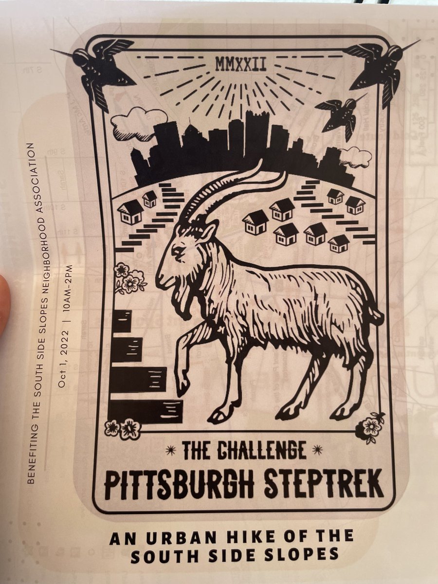 karlbezakmd's tweet photo. So much fun helping out at the #steptrek in the South Side Slopes! Come explore the neighborhood and the stairs and thousands of steps! 🤪 #southsideslopes presented by @UPMC https://t.co/26yZzbQ8oQ