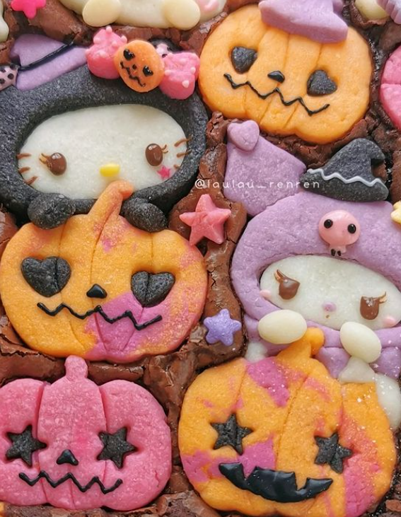 daily_dolce's tweet photo. Halloween brownies by laulau_renren https://t.co/N6RBkJRX9p