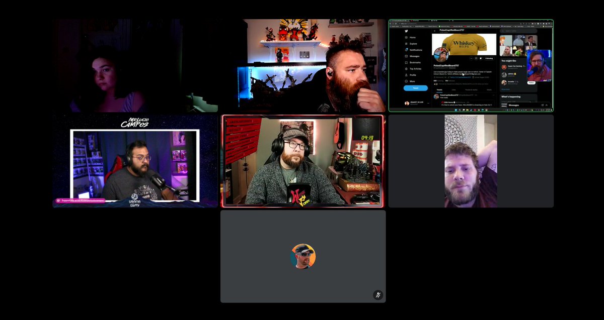 MrLucioCampos's tweet image. It&apos;s the College of Beards (and Ash...)

Epic Workshop for Content Creators in
the future of Content Creation &amp;amp;
MultiStreaming

#Mulitstreaming #Multicasting #contentcreator #startsomethingchingon

@JustAshleyMedia @CaptRedBeard757 @JDdotST @JohnnyWisepork @wolffie87 @MegaGremlin