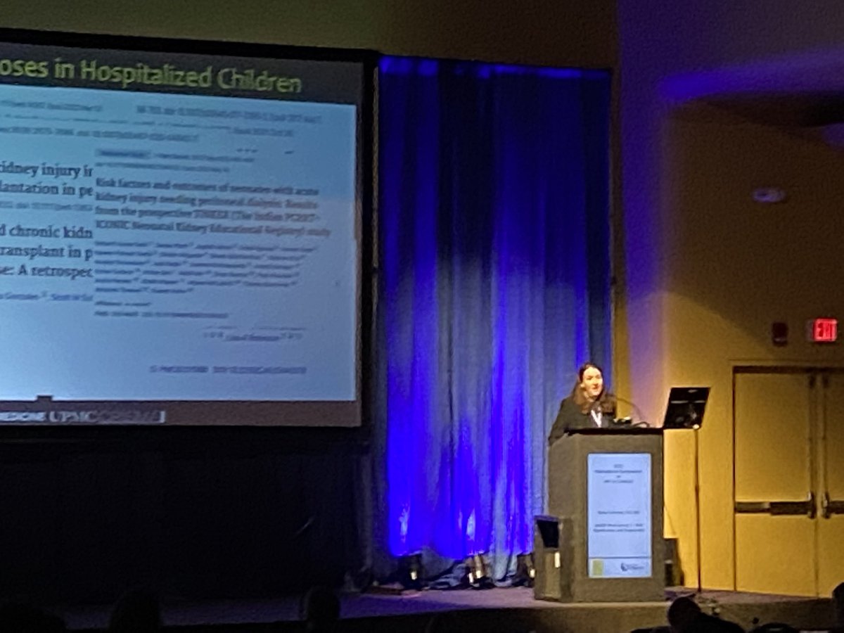 URMC/GCH alum Dr. Dana Fuhrman opens the second session of #CincyAKI !