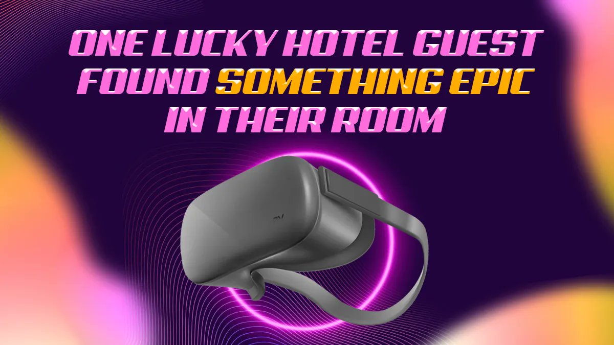 Can you believe it?! 🙀

A hotel guest found an unreleased Oculus VR headset in his room.

He eventually returned it to its rightful owner, but not before leaking a sneak peek of it online.

Find out more about this story here

buff.ly/3ULZuWY 

#vr #meta #metaverse