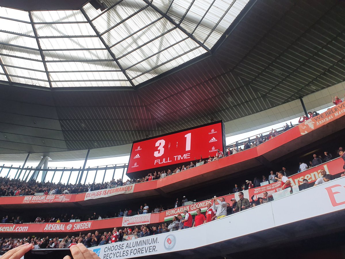 Brilliant performance from every player again. Trust the process 😍