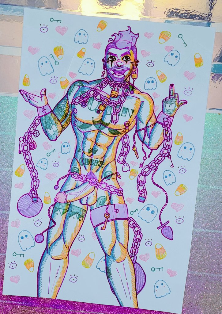 loganboxart's tweet photo. 🎃Gavin wanted to be a ghost this year🎃
#gay #traditionalart #gayart #gayartist #nsfw #gaynsfw #nakedmen #homoerotic #gayhorror #gaypinup #LGBT #hunk #himbo #musclebottom #muscletop #gaycowboy #gaystripper #cowboy #verse #bisexual #gaypride #gayangel #gayhalloween https://t.co/QdR99jr4pQ