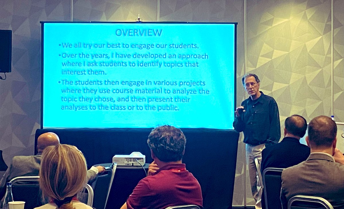 Rus Janis of <a href="/UMassEcon/">UMass Economics</a> helps us engage our students — by putting them in charge! #TeachEcon #EconEd22