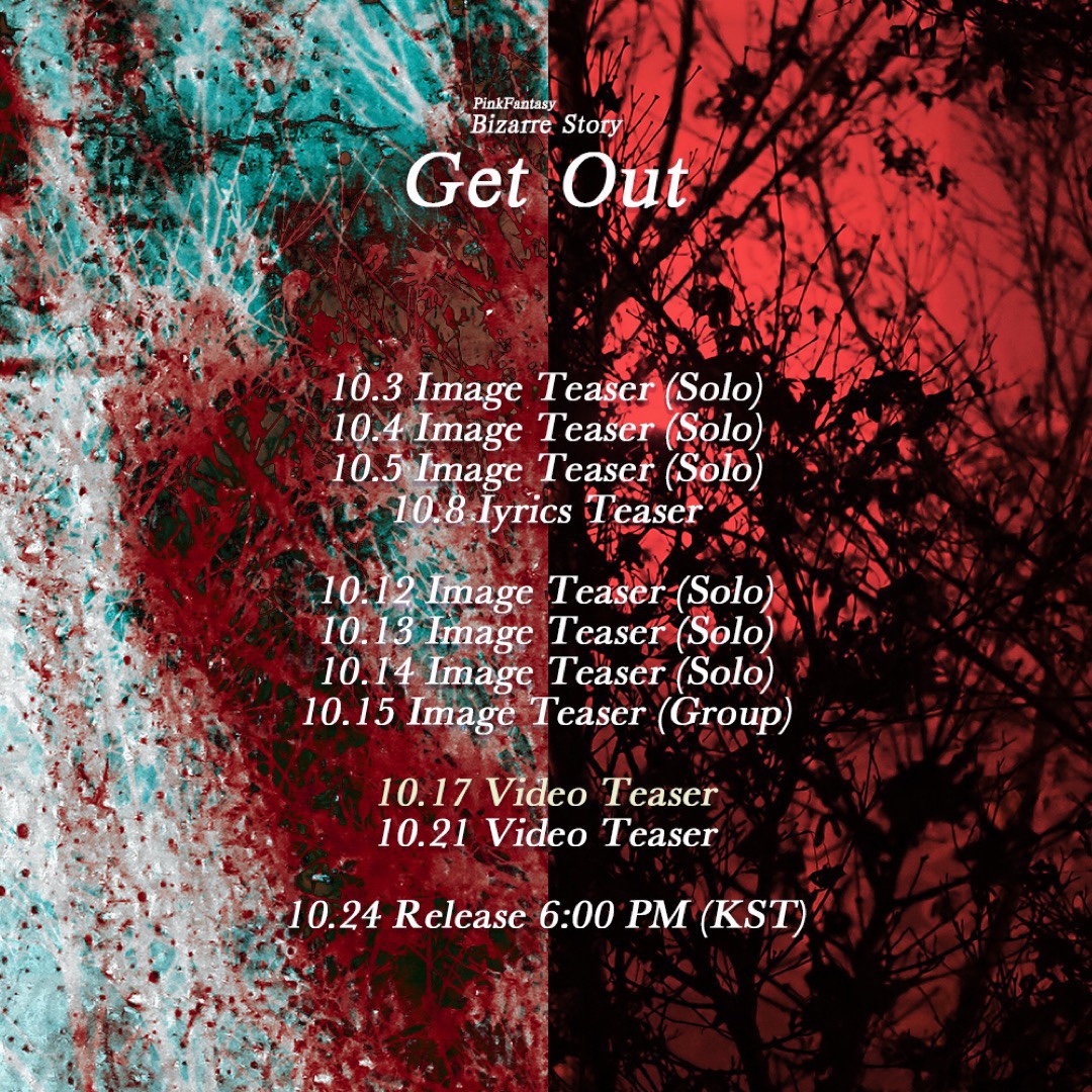 PF_Official_X's tweet photo. PinkFantasy 
기괴한 이야기 : Get Out

2022. 10. 24 6PM (KST)

#PinkFantasy
#핑크판타지
#ピンクファンタジー
#GetOut
#bizarrestory
#Halloween https://t.co/bN2JR2581Q