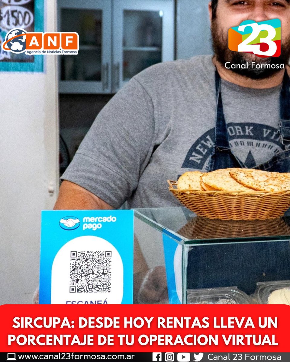 canalformosa's tweet photo. 🔴 #ALERTA #Impuestos #Octubre
🤝 La #DGR aclaró respecto al #SIRCUPA para evitar interpretaciones erróneas
💸 A partir de hoy sábado 1 de octubre, se implementa el nuevo régimen de recaudación de impuestos sobre los ingresos brutos, denominado SIRCUPA… https://t.co/3AXchzzjLZ