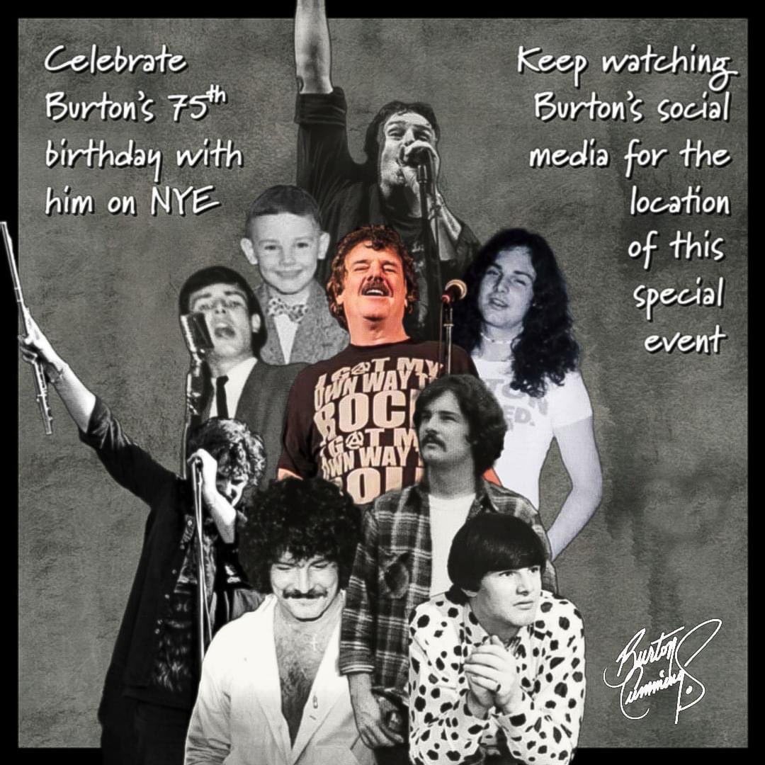 Burton Cummings on Twitter: “What will you be doing on New Year’s Eve