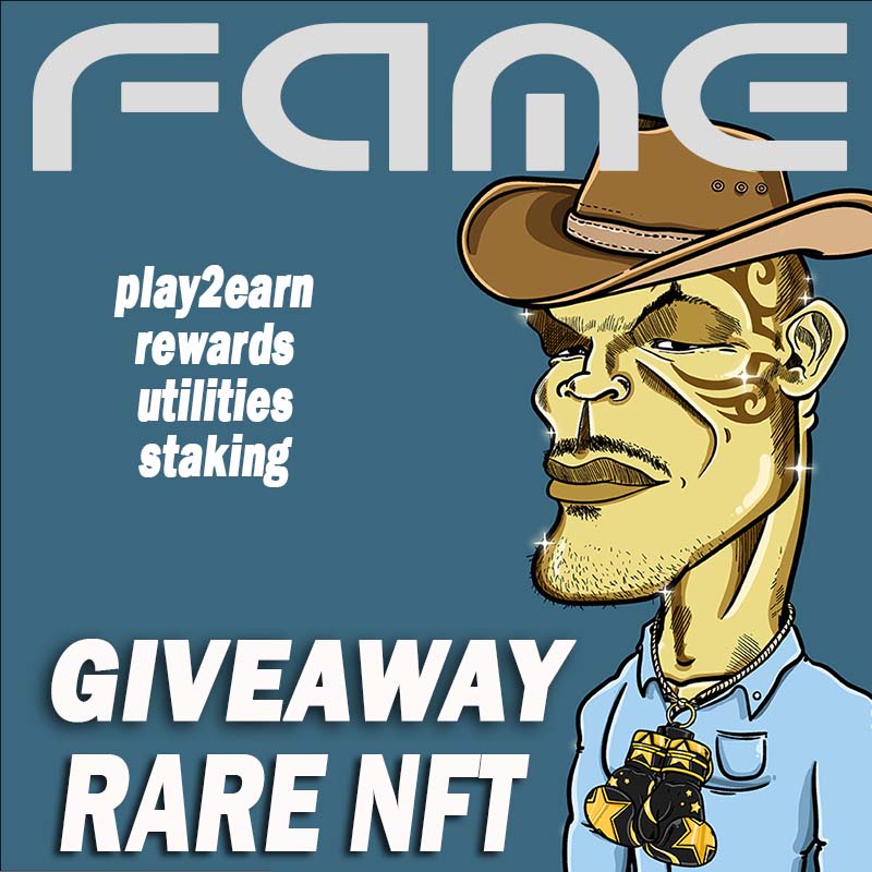 FameNfts's tweet photo. 🏆 NFT GIVEAWAY 🏆
💎1 x GOLD Edition💎

1️⃣ MUST Follow @FameNfts
2️⃣ Comment &amp; Tag 3-5 Friends
3️⃣ Like &amp; Retweet
More tags, more chance🤫

WINNER ANNOUNCED HERE 10/05

#NFTGiveaway #famenfts #NFTsales #NFTshill #NFTGiveaways #NFTMinting #NFT #NFTdrops #Nfts https://t.co/DSTbsfYPRE