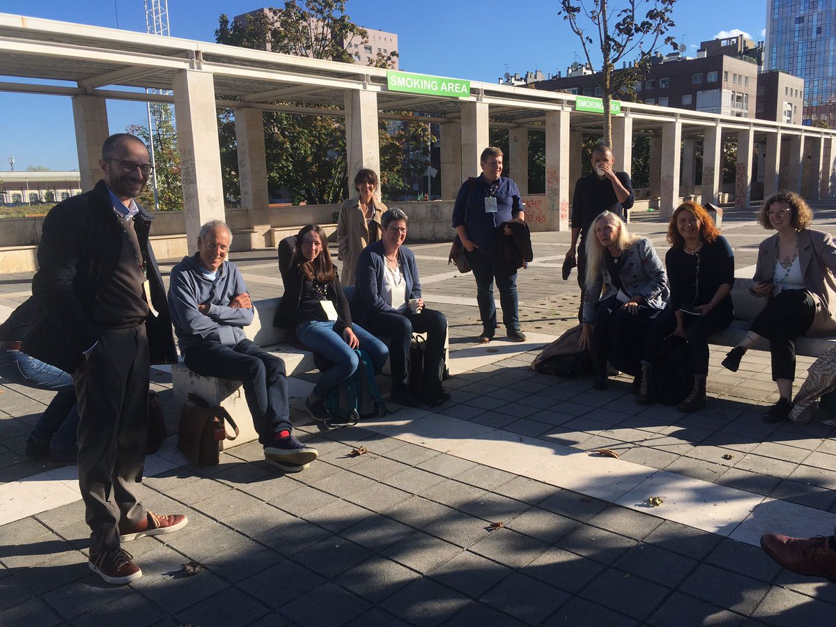 esrea2022's tweet photo. With this beautiful weather an outdoor symposium is just great! 💯 #ESREA2022 https://t.co/VertrPMifq