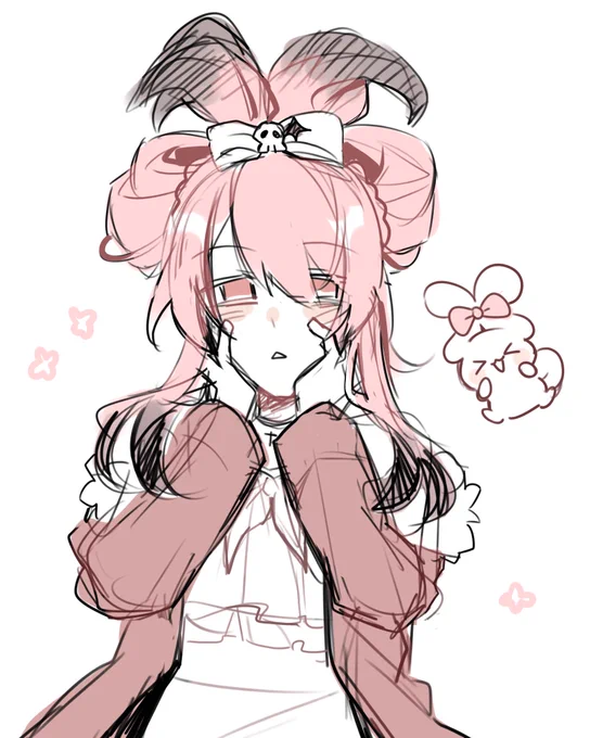 ออริ อยากวาดผมทรงนี้ซักพักแร้ว น่ารักมาก (และไม่เสด) 