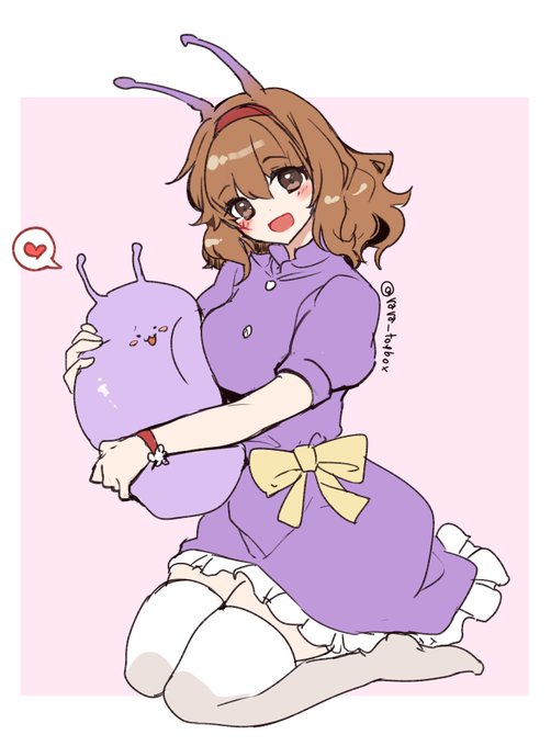 自作ゲームのお話をしたので以前GameMakerで作っていた「なめっこクエスト」のキャラを落書するなどしました 