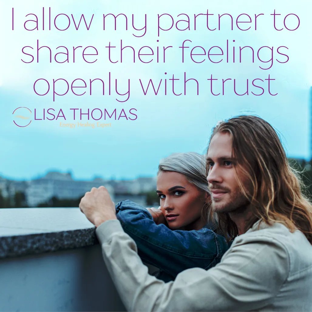 LikeLisaThomas's tweet photo. I share feelings, I share trust.

How can you share more openly this week?
#DailyAffirmations #affirmations #LTNRG #energyhealing #mindfulness #hope #confidence #selflove #manifestlove #happiness #awakening #dailyhope #love #affirmationsdaily #selfcare #lawofattraction #positive https://t.co/wUCsdMGCl9
