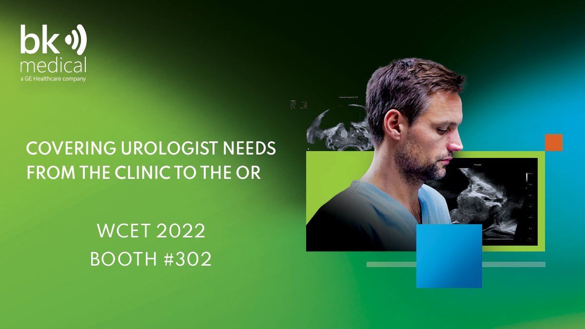 Uro_bkmed's tweet photo. It’s the first day of #WCET22! Check out our ultrasound-guided #urology solutions at Booth 302. 
 
We are also proud to be supporting today’s Fusion Prostate Biopsy workshop and US/PCNL Access workshop.
 
@Endo_Society https://t.co/4DaHTiFakc