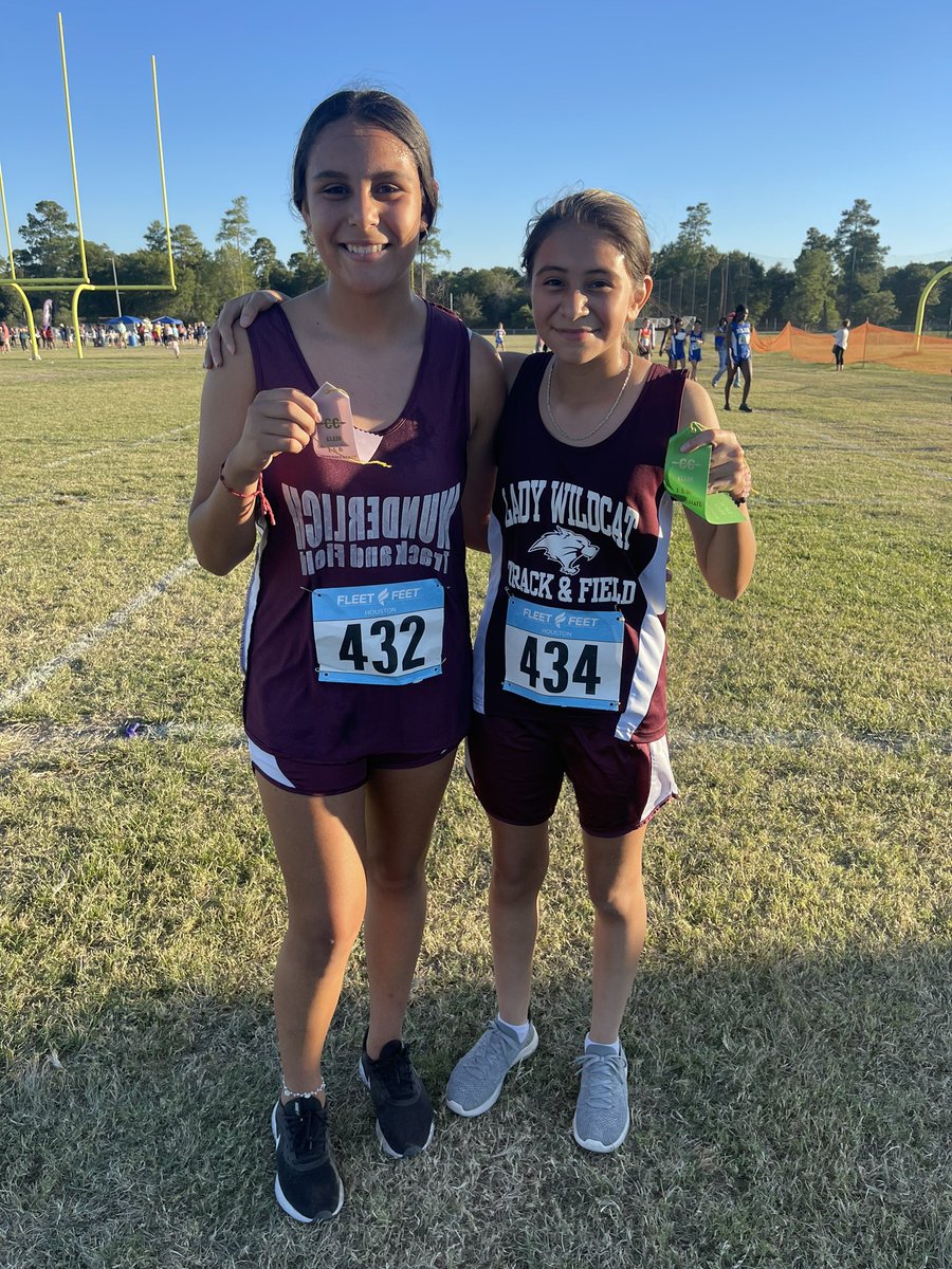 kftrackgirls's tweet photo. Shoutout to these 8th grade @WunderlichKISD #Wildcats on advancing to the district meet next week‼️The Future of @kftrackgirls  @kfxcdc is on the rise!! #FlyHigh #KFBAMN24 #KFTNT23 🏁 https://t.co/pYM7XeTTGT