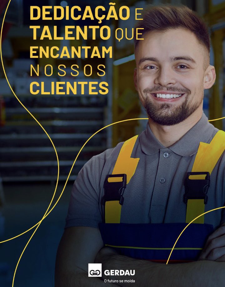 gerdau's tweet photo. Neste Dia do Vendedor e da Vendedora (01.10), deixamos o nosso agradecimento e cumprimentos aos muitos profissionais que trabalham nesta área todos os dias! Parabéns pela data! #OFuturoSeMolda #DiaDoVendedor https://t.co/Rl6fyce1x4