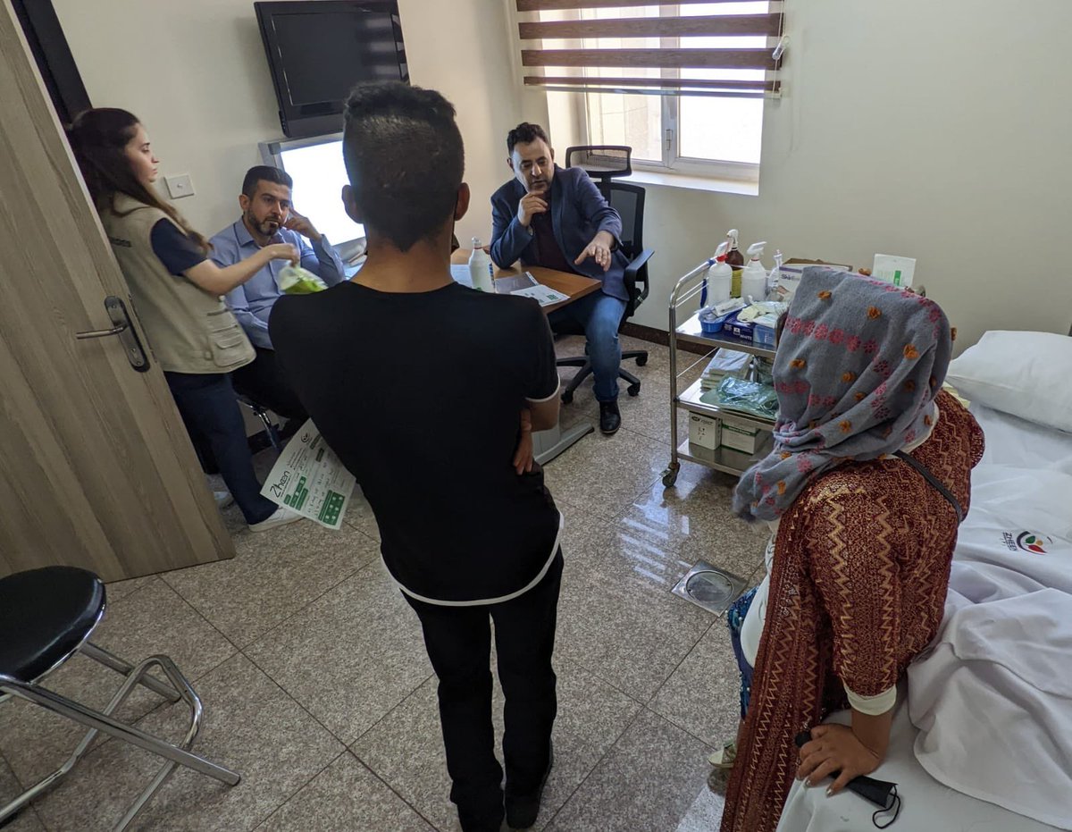 SWISSCROSS (@swisscross) on Twitter photo Thank you <a href="/SarkhellR/">Sarkhell Radha</a> who following 36 hours of travel, has hit the ground running, seeing patients at the complex care centre in #Erbil today.
Tomorrow the award winning, trauma and orthopaedic surgeon will lead 4 orthopaedic surgeries with <a href="/ABerzenji/">Ahmed Berzenji</a> <a href="/sarezhhamawandy/">Sarezhhamawandy</a> Thank you <a href="/SarkhellR/">Sarkhell Radha</a> who following 36 hours of travel, has hit the ground running, seeing patients at the complex care centre in #Erbil today.
Tomorrow the award winning, trauma and orthopaedic surgeon will lead 4 orthopaedic surgeries with <a href="/ABerzenji/">Ahmed Berzenji</a> <a href="/sarezhhamawandy/">Sarezhhamawandy</a>