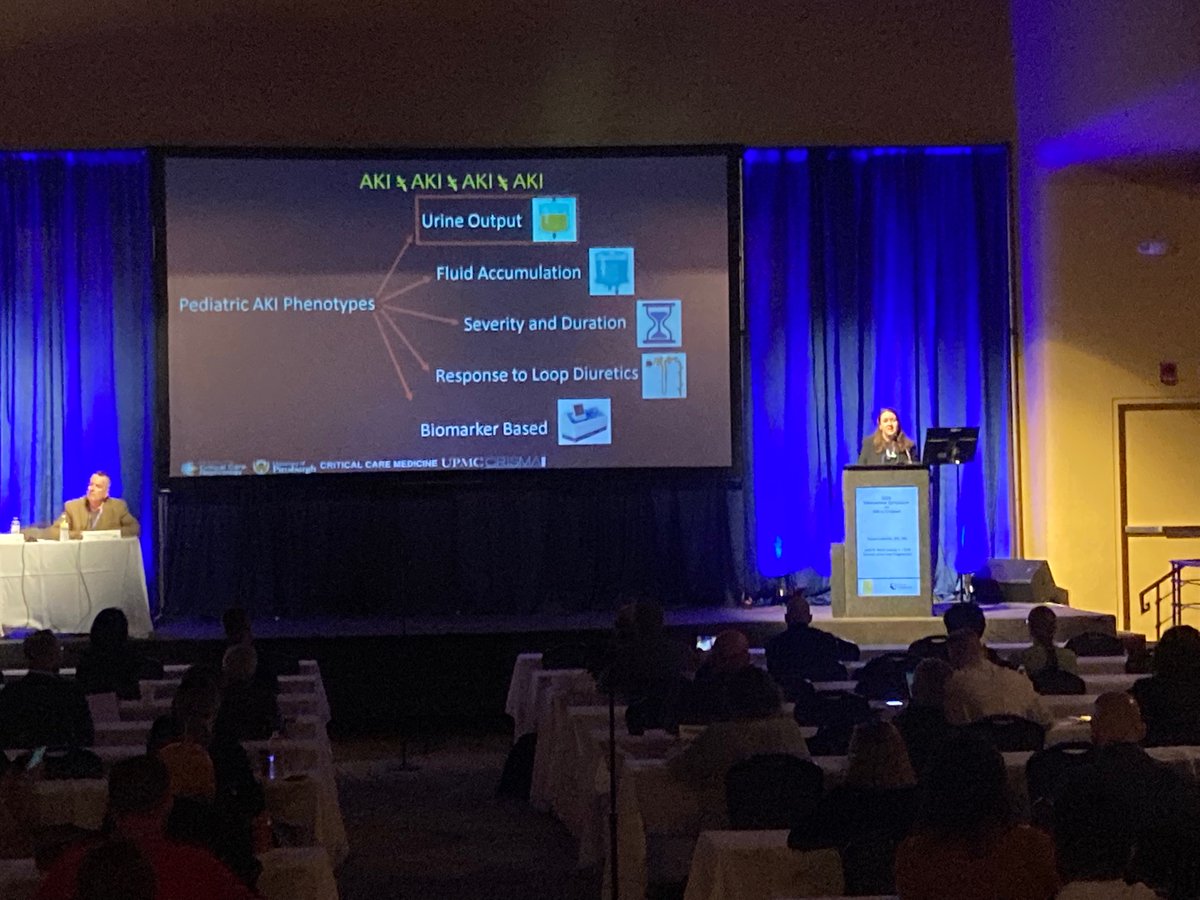 The fabulous <a href="/DanaFuhrman4/">Dana Fuhrman</a> 
Presenting the Diagnostics group consensus for <a href="/adqi_p/">pADQI</a> 
#CincyAKI #AKICincy