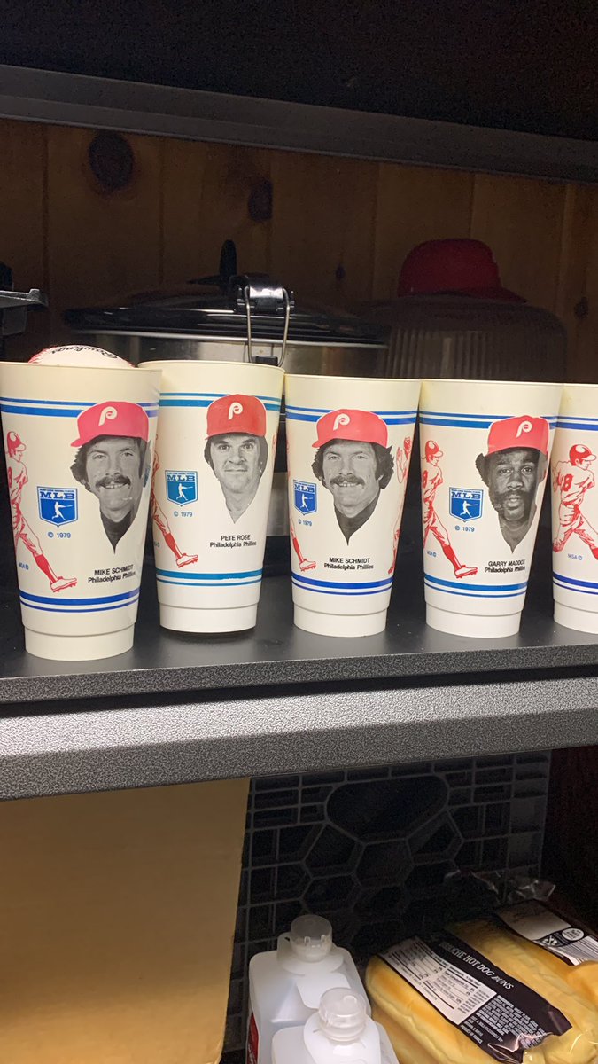 hopblooded's tweet photo. @EdGlavin @tonyposnanski I remember leaving the Vet where kids got free 700 level seats on weeknights carrying stacks of plastic baseball card beer cups that were taller than me. https://t.co/DaLRDMtSMP