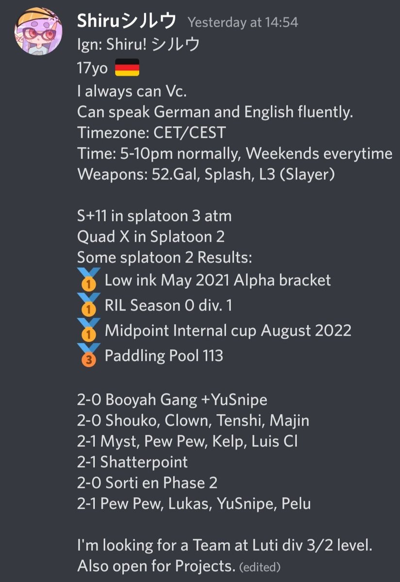 Wanna come back to comp so FA. Lets see 👀