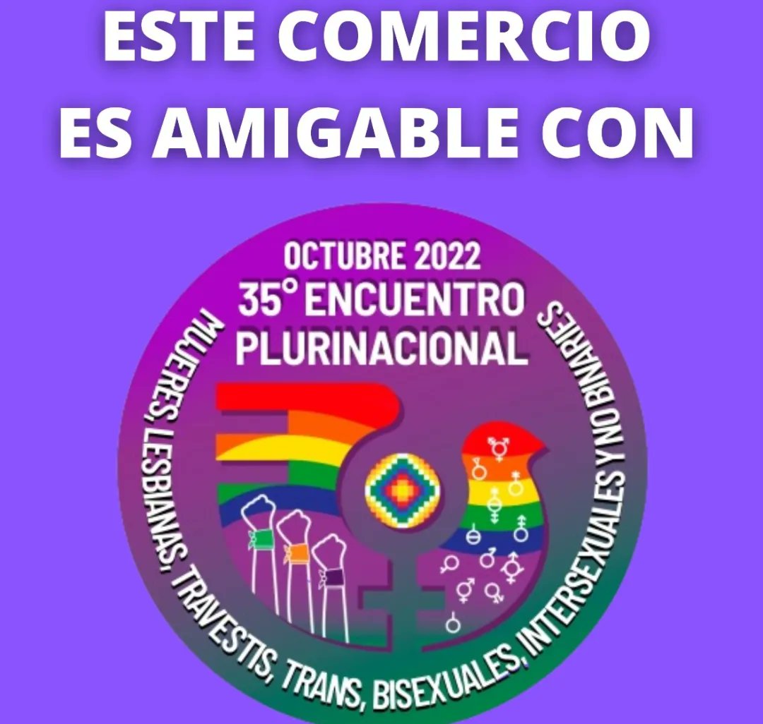 📢Nos reunimos con integrantes de la Asociación Comerciantes y Trabajadores Independientes de la ciudad de San Luis.

🔥Estamos trabajando para que se sumen más "Comercios amigables con el #35EncuentroPlurinacional

⚡El 8, 9 y 10 de octubre, buscá el afiche de Comercio Amigable!