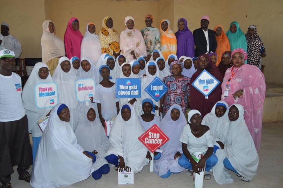 muktees's tweet photo. Young people need to be engaged in #CancerAwareness

Through MCF, H.E @DrZSB has organized Health Clubs in over 30 secondary schools state wide with focus on teaching Cancer and Sickle cell awareness.

She is committed to mentoring young people to become #CancerControl advocates. https://t.co/RrFQcNi6vp