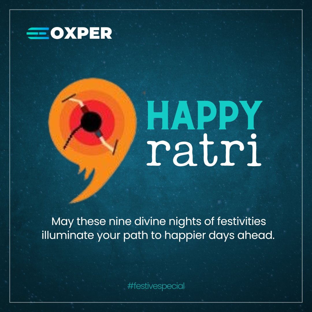 OxperMartech's tweet photo. Put your #dandiyas in the air and #grove your way towards a festive season full of bright colours, mouthwatering delicacies and good health.
Happy Navratri!🥳
.
.
.
#oxper #martech #festiveseason #navratri2022 #dandiya #garbanight #dance #music #festivities #fun #food #health https://t.co/kwoXsOQA8I