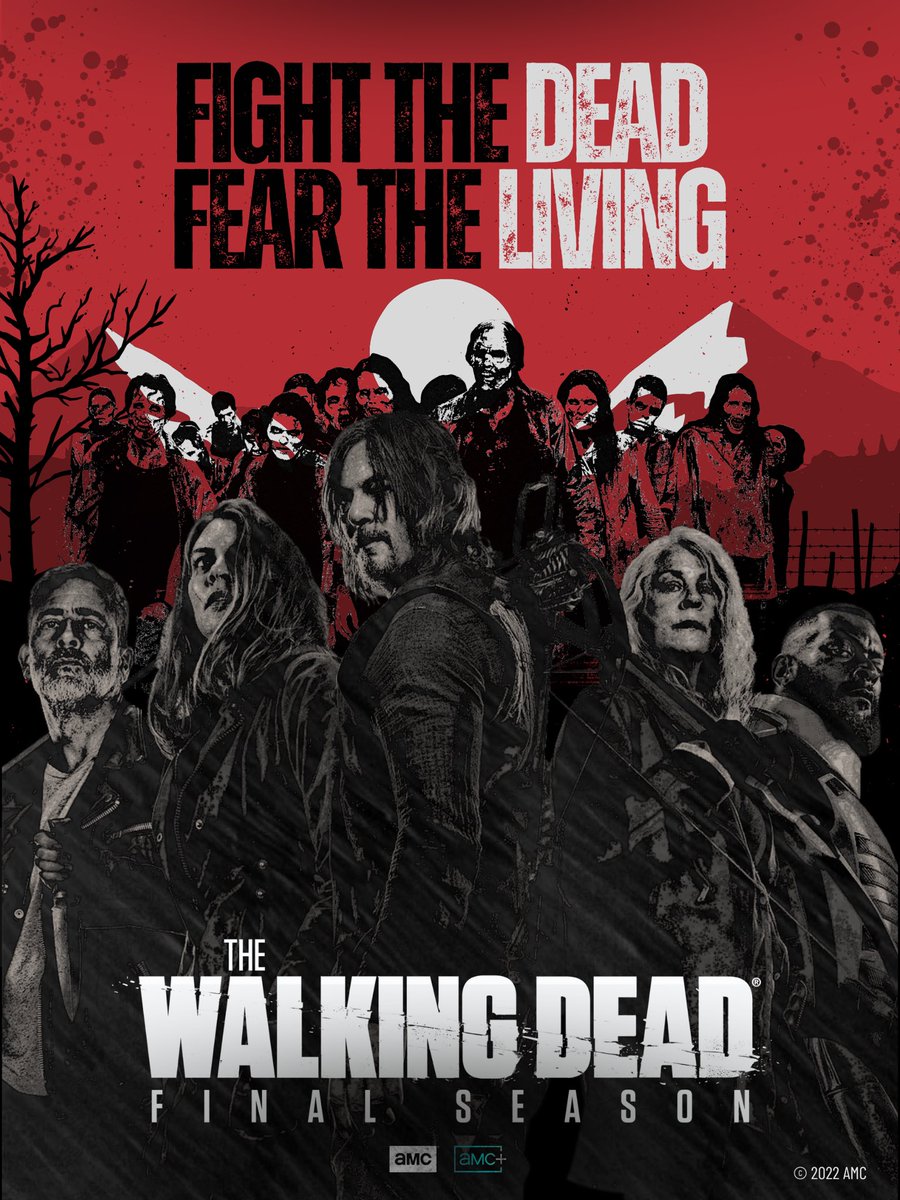 danatwd's tweet photo. #DesigningDead tasked us with making a design that might be shown at the finale event…
Since the first ep of 11C is airing tomorrow (!!) let’s talk about the iconic phrase I used to center my design: “Fight the Dead, Fear the Living” & why I chose it #TWDFamily (continued below) https://t.co/duMkzO3Bfu