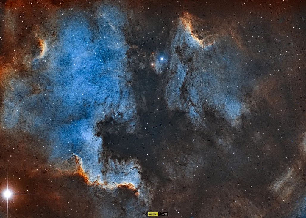 FerventAstro's tweet photo. https://t.co/83UYFXFC0Q
Aditya- LighTrack II
-
aditya_photos North America Nebula!
With an uncooled modified DSLR😁
(See last image 10 months ago; first attempt)
•••••
Its my first serious attempt to this deep sky target under Bortle 7 sky and with a modified DSL https://t.co/lNZcLIzSw0