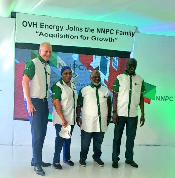 nnpclimited's tweet photo. #BREAKING: 

Acquisition for Growth: @OVHEnergy Joins @nnpclimited Family

Details later..

#EnergyforToday #EnergyforTomorrow https://t.co/4SJU4qkVvd