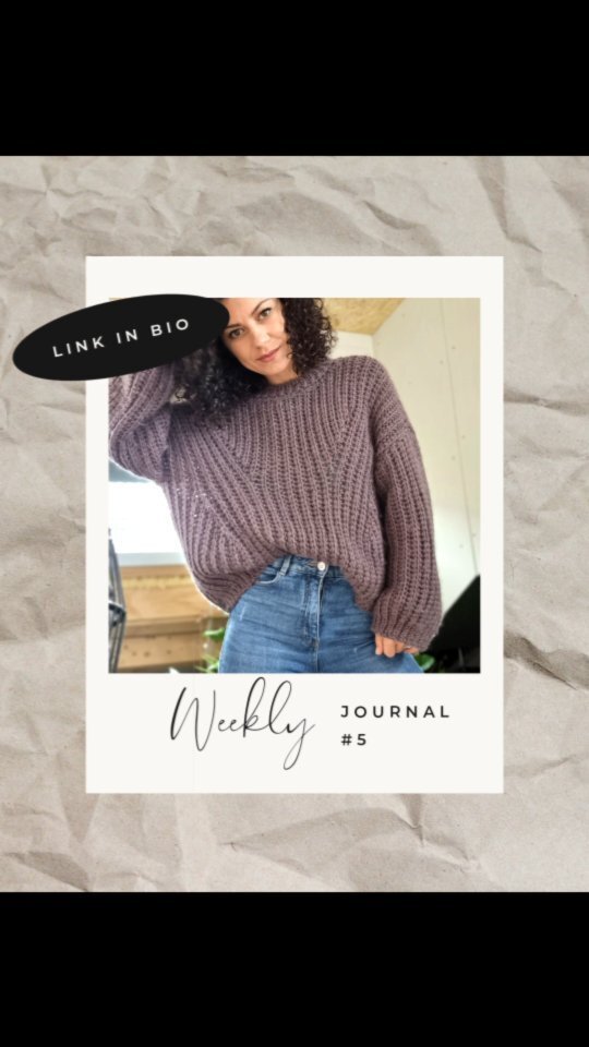 CatalinaUngure6's tweet image. With all the craziness this week, I managed to film and upload the #weeklyjournal #5. I made a bit of progress on 2 of my sweaters and finished a lot of work behind the scene that, unfortunately, I can't share. 

This week is also Week #2 of the Round Yo… instagr.am/reel/CjLLDPwjB…