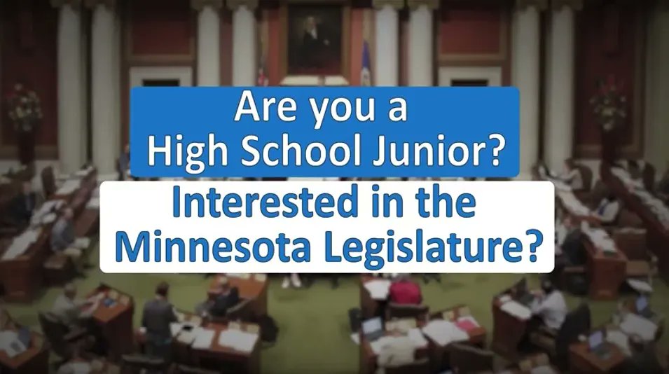 MNHouseInfo's tweet photo. 🏛️ Are you a high school junior interested in the #mnleg? Consider applying to the 2023 #mnhouse High School Page Program! 
 
Learn more ➡️ https://t.co/EQhLJwwN1w 
 
⏳ Deadline to to apply is Nov. 18 — apply online here: https://t.co/EGS6Wyy8s0 https://t.co/iiJpLqSJUw
