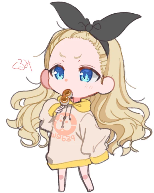リコリスみたしくるみちゃんらくがきー 