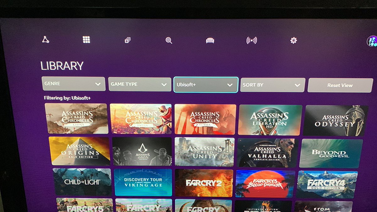 hashtagmediaguy's tweet photo. I’ve been saying this, yes. Also can we get another amen for this glorious user interface and search through my library on @amazonluna. Pick up the controller on sale NOW and get a free month of #LunaPlus #TeamLunaCommunity https://t.co/XpgyvbiQRY