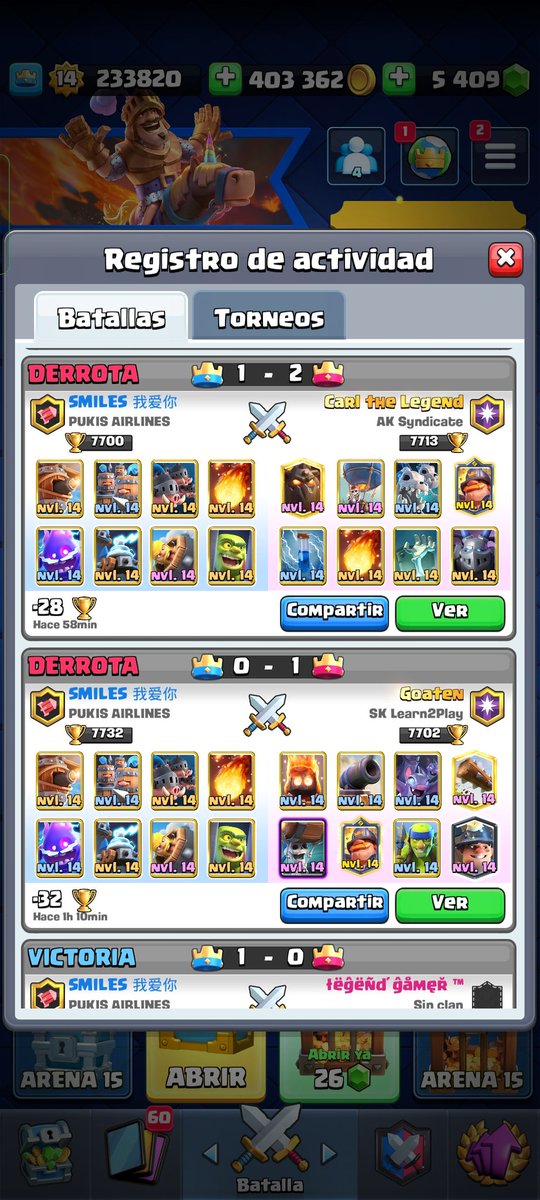 Me cansé, mi mazo nunca será meta xd