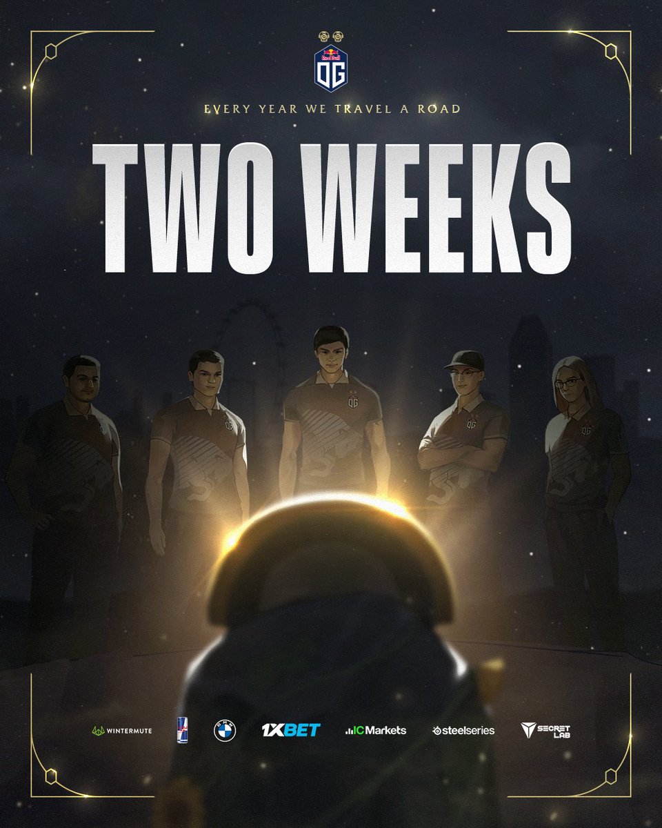 OGesports's tweet photo. 2 weeks. https://t.co/2FU2uKZpoe