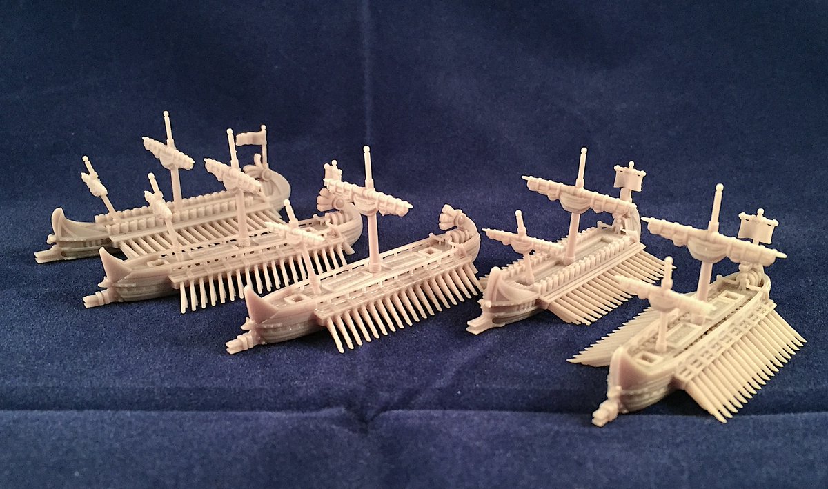 MiniatureMartin's tweet photo. I've been bitten by the trireme bug. Ecnomus in 1/600 anyone? (Available end of Oct from Miniature Martin, stay tuned for more!) https://t.co/kSSY2aZyUX