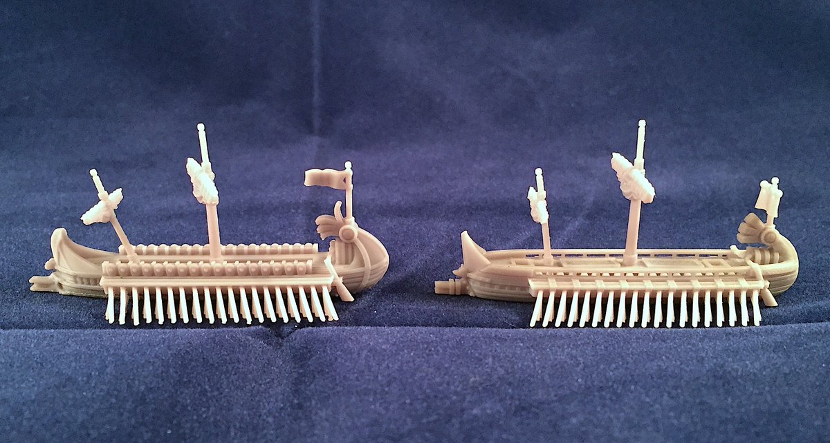 MiniatureMartin's tweet photo. I've been bitten by the trireme bug. Ecnomus in 1/600 anyone? (Available end of Oct from Miniature Martin, stay tuned for more!) https://t.co/kSSY2aZyUX