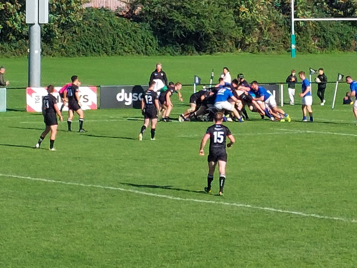 OldBelvedereRFC's tweet photo. What a 2nd half, Belvo cruising at 32- 7  after 15 min of the 2nd half but @StMarysRFC had other ideas and they responded superbly with 3 tries to make it 32-28 with minutes to go. Full value for money for the large crowd. A super game to start the season and a home win. 👍 https://t.co/PUNyH4I956