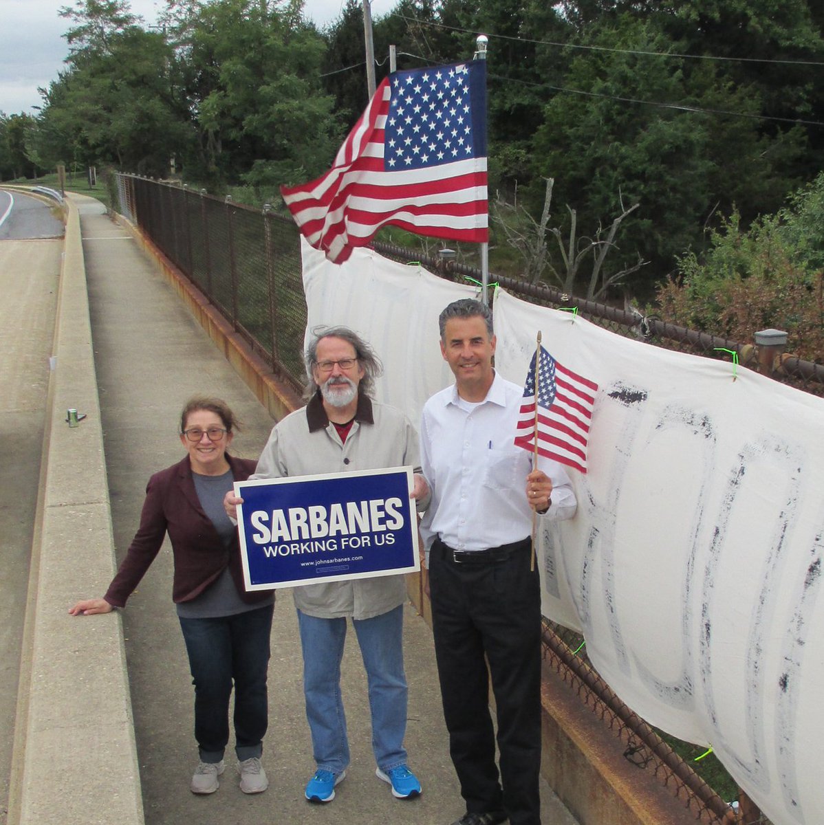 JohnSarbanes's tweet photo. Glad to join the defenders of Democracy in Howard County.  Thanks for keeping the faith, @ORHoCo! https://t.co/iyhSGF4ef6