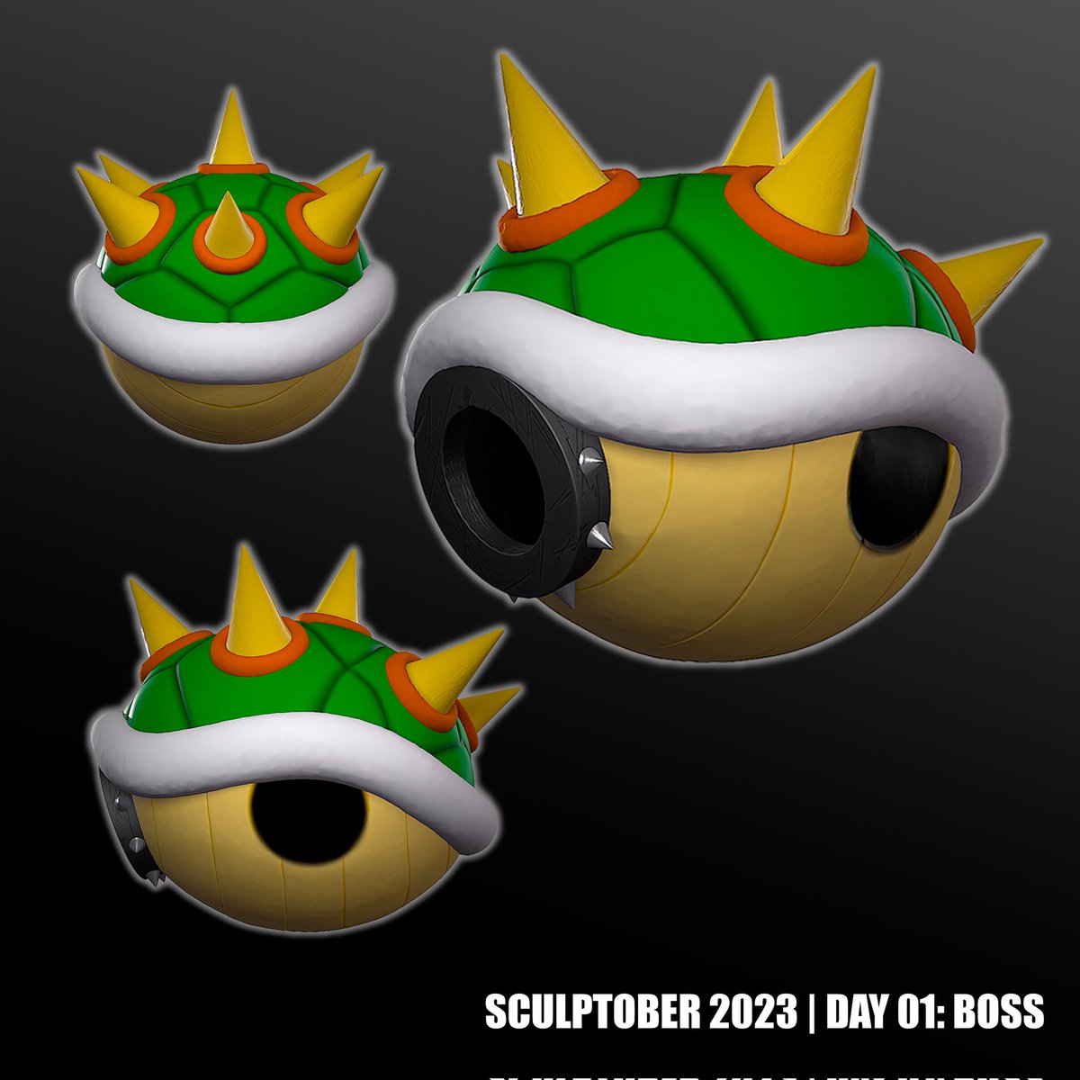 AgrARTmunt3D's tweet photo. This year I'll try to do the #Sculptober challenge and today is the first day ^^ https://t.co/F1bcRzw35J
