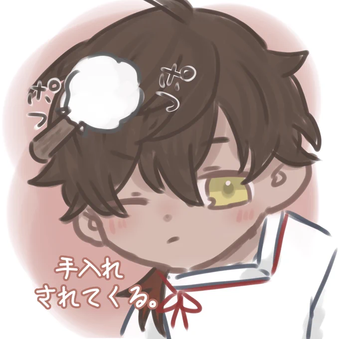 #大倶利伽羅を見るとストレスが減るらしい 大倶利伽羅さんはストレスに効きます 