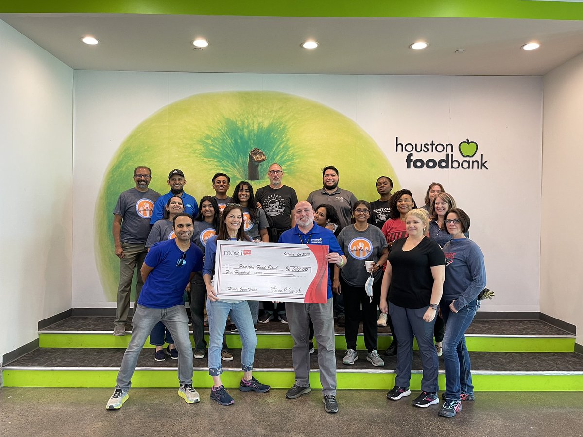 <a href="/sforceROCKER/">Joseph Kubon (He/Him) ☮️❤️🌈🎶</a> <a href="/trailhead/">Trailhead</a> <a href="/mogli_tech/">Mogli Technologies</a> <a href="/safoodbank/">San Antonio Food Bank</a> <a href="/ericdresh/">Eric Dreshfield (He/Him)</a> <a href="/swbjoyce/">Sarah Joyce Franklin</a> @LeahBMH <a href="/gilliankbruce/">Gillian Bruce</a> <a href="/a_kulk/">Amey Kulkarni, PMP</a> <a href="/charlieisaacs/">Charlie Isaacs</a> <a href="/LangstonJessica/">Jessica Langston</a> <a href="/Benioff/">Marc Benioff</a> Houston checking in at the <a href="/HoustonFoodBank/">Houston Food Bank</a>! Big thanks to <a href="/mogli_tech/">Mogli Technologies</a> &amp; <a href="/ericdresh/">Eric Dreshfield (He/Him)</a> for their donation to support the fight against hunger in our city!