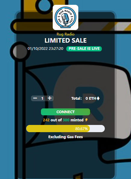 RugRadlo's tweet photo. 💫friends who are interested in Rug Radio, please step forward！

🌏Because of the bear market of the market, We will give away 300WL  （free Mint）

👇Official minting link（click to open）👇

https://t.co/kEUyddYzb8 https://t.co/49dzMD3NwQ