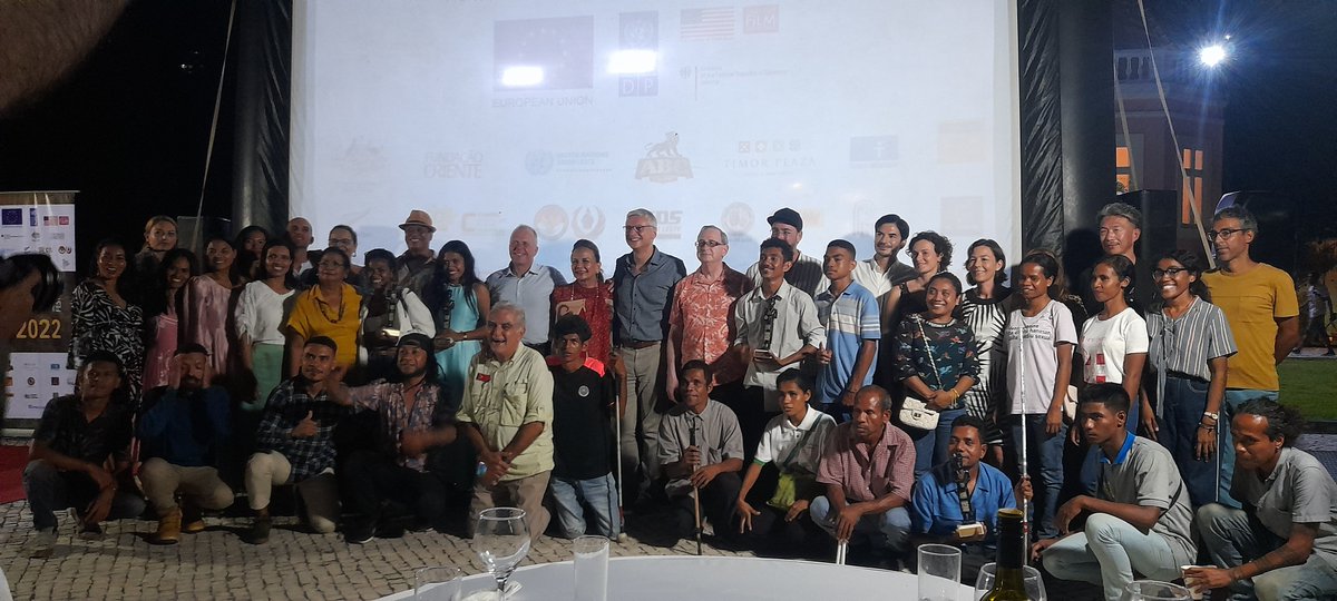 EU_TimorLeste's tweet photo. And the winners of the #Diff22 National Short Film Competition are:
1st Winner:
Stand Down
by GPK
2nd Winner:
Hau Nia Mundu Sai Nakukukun
by Matebian Production
3rd Winner:
Momentum
by Bihanna-Production
DIFF Motivation Award:
AHDMTL 
@eu_eeas  @EU_Partnerships #timorleste https://t.co/Ilc8yKOccp