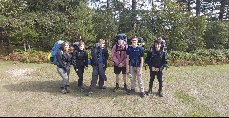 sheldonschool's tweet photo. Our Year 13 students have made a brilliant start to their Gold D of E Qualifying Expedition. Spirits are high and they are really enjoying the walk on their first day. https://t.co/SJawkuAeCV